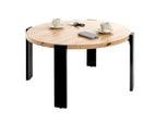 HAKU Möbel Couchtisch aus MDF kratzunempfindlich in Braun 75 x 42 cm
