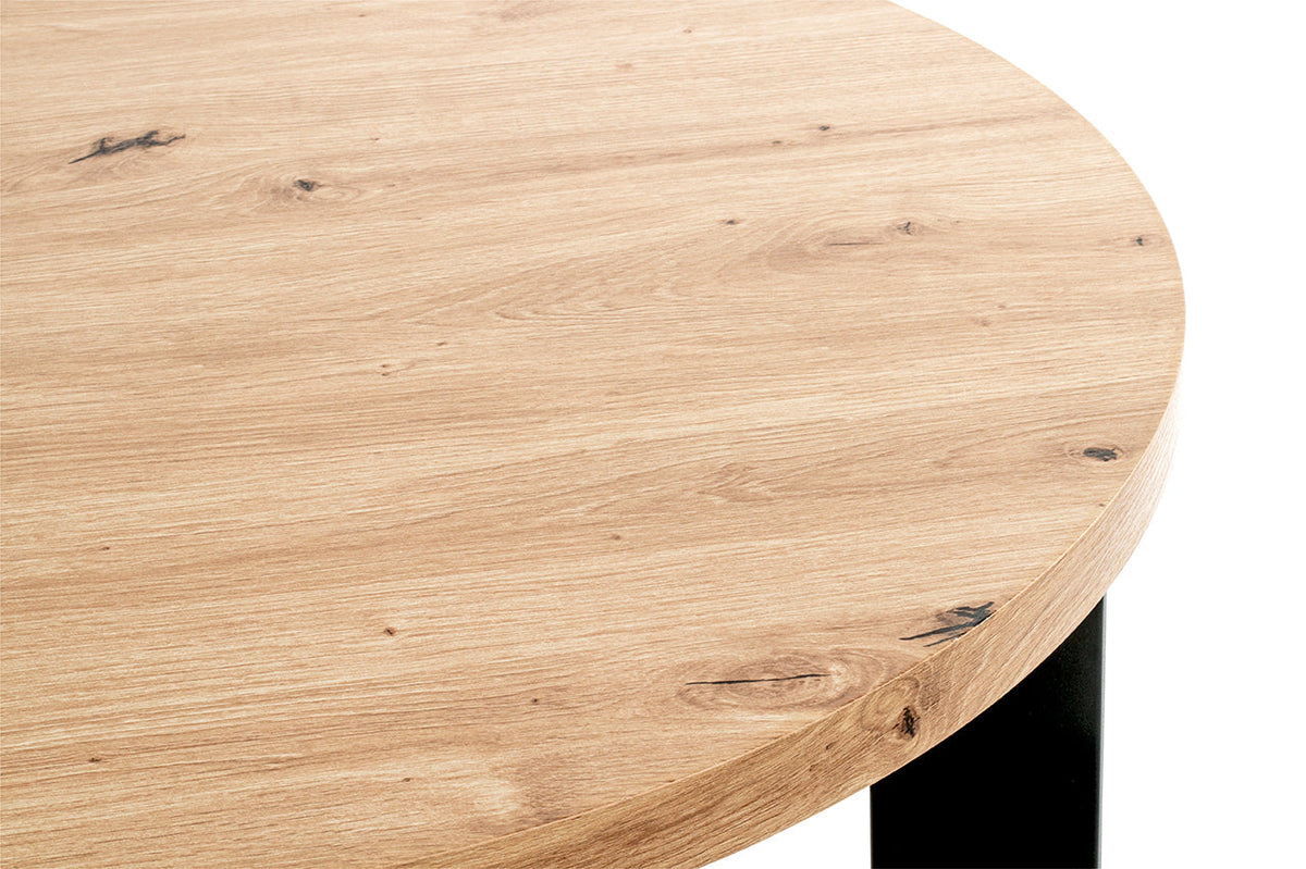 HAKU Möbel Couchtisch aus MDF kratzunempfindlich in Braun 75 x 42 cm