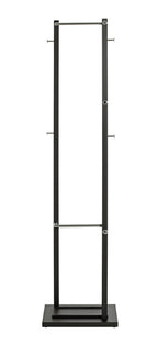 HAKU Möbel Garderobenständer aus Metall in Schwarz 40 x 30 x 175 cm