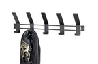 HAKU Möbel Garderobenleiste aus Metall in Schwarz B 30-74 cm H 14 cm, 52 x 6 cm, H 14 cm