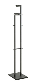HAKU Möbel Garderobenständer aus Metall in Schwarz 42 x 30 x 175 cm
