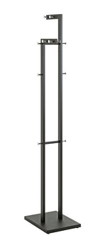 HAKU Möbel Garderobenständer aus Metall in Schwarz 42 x 30 x 175 cm