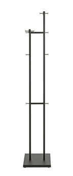 HAKU Möbel Garderobenständer aus Metall in Schwarz 42 x 30 x 175 cm