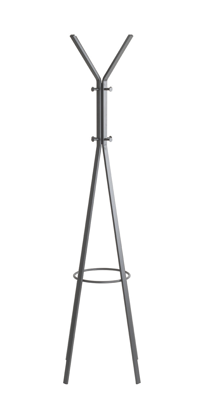 HAKU Möbel Garderobenständer aus Metall in Grau 54 x 175 cm