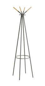 HAKU Möbel Garderobenständer aus Metall in Grau 56 x 175 cm