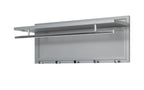 HAKU Möbel Wandgarderobe aus Metall 75 x 26 x 30 cm in Chrom, Grau