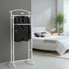 HAKU Möbel Herrendiener aus Metall 48 x 36 x 107 cm in Weiss