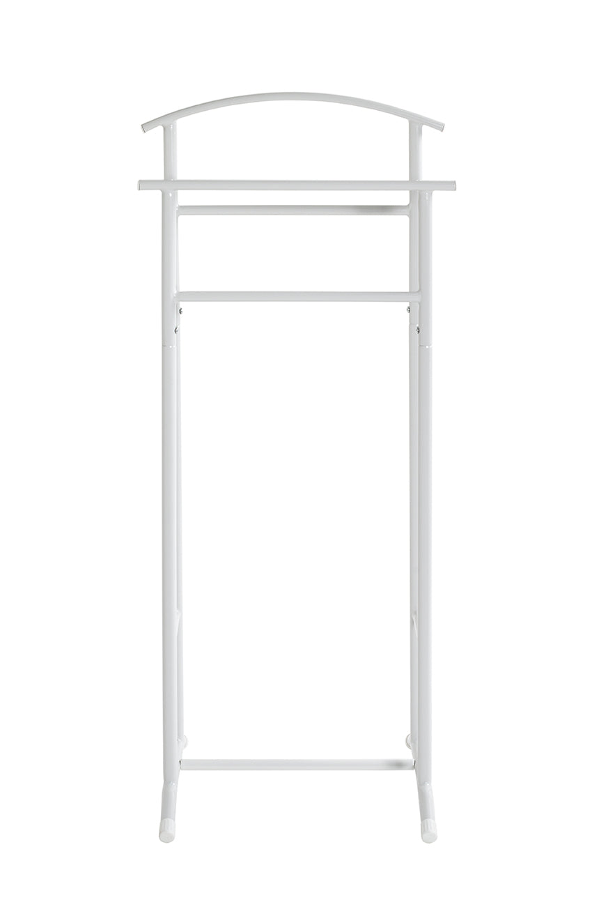 HAKU Möbel Herrendiener aus Metall 48 x 36 x 107 cm in Weiss