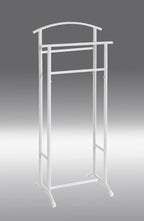 HAKU Möbel Herrendiener aus Metall 48 x 36 x 107 cm in Weiss