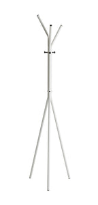 HAKU Möbel Garderobenständer aus Metall in Weiss 46 x 178 cm
