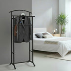 HAKU Möbel Herrendiener aus Metall 48 x 36 x 107 cm in Schwarz