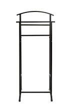 HAKU Möbel Herrendiener aus Metall 48 x 36 x 107 cm in Schwarz
