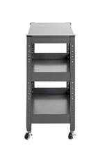 HAKU Möbel Servierwagen aus Metall 50 x 32 x 75 cm in Anthrazit