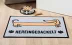 Fussmatte "Hereingedackelt" 70x50cm