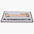Fussmatte "Hereingedackelt" 70x50cm