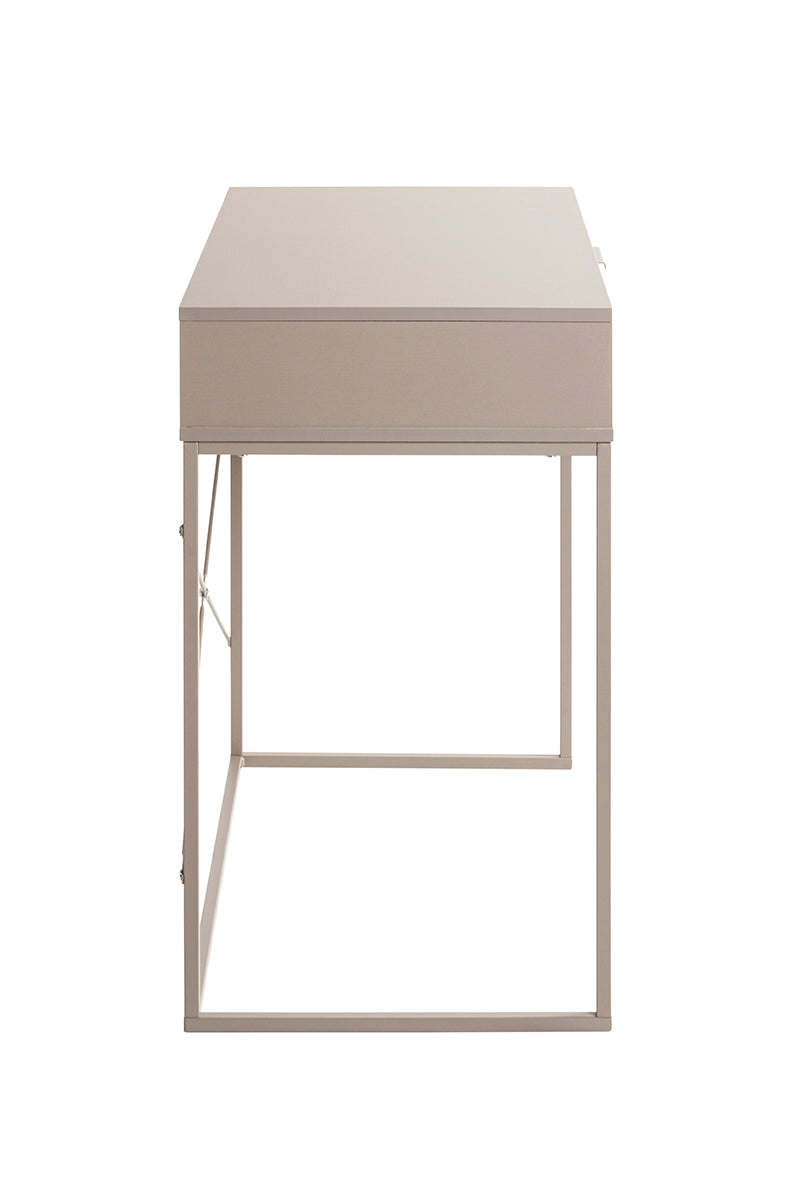 HAKU Möbel Konsole aus Holzwerkstoff kratzbeständig in Beige 80 x 46 x 79 cm