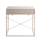 HAKU Möbel Konsole aus Holzwerkstoff kratzbeständig in Beige 80 x 46 x 79 cm