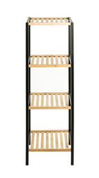 HAKU Möbel Regal aus Bambus in Natur B 35 cm H 81-115 cm, 35 x 35 cm, H 115 cm