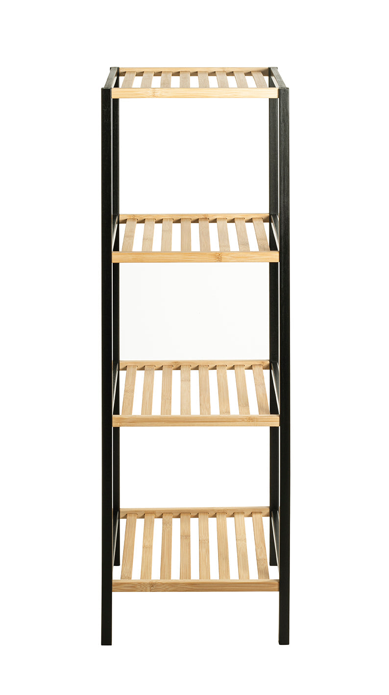 HAKU Möbel Regal aus Bambus in Natur B 35 cm H 81-115 cm, 35 x 35 cm, H 115 cm