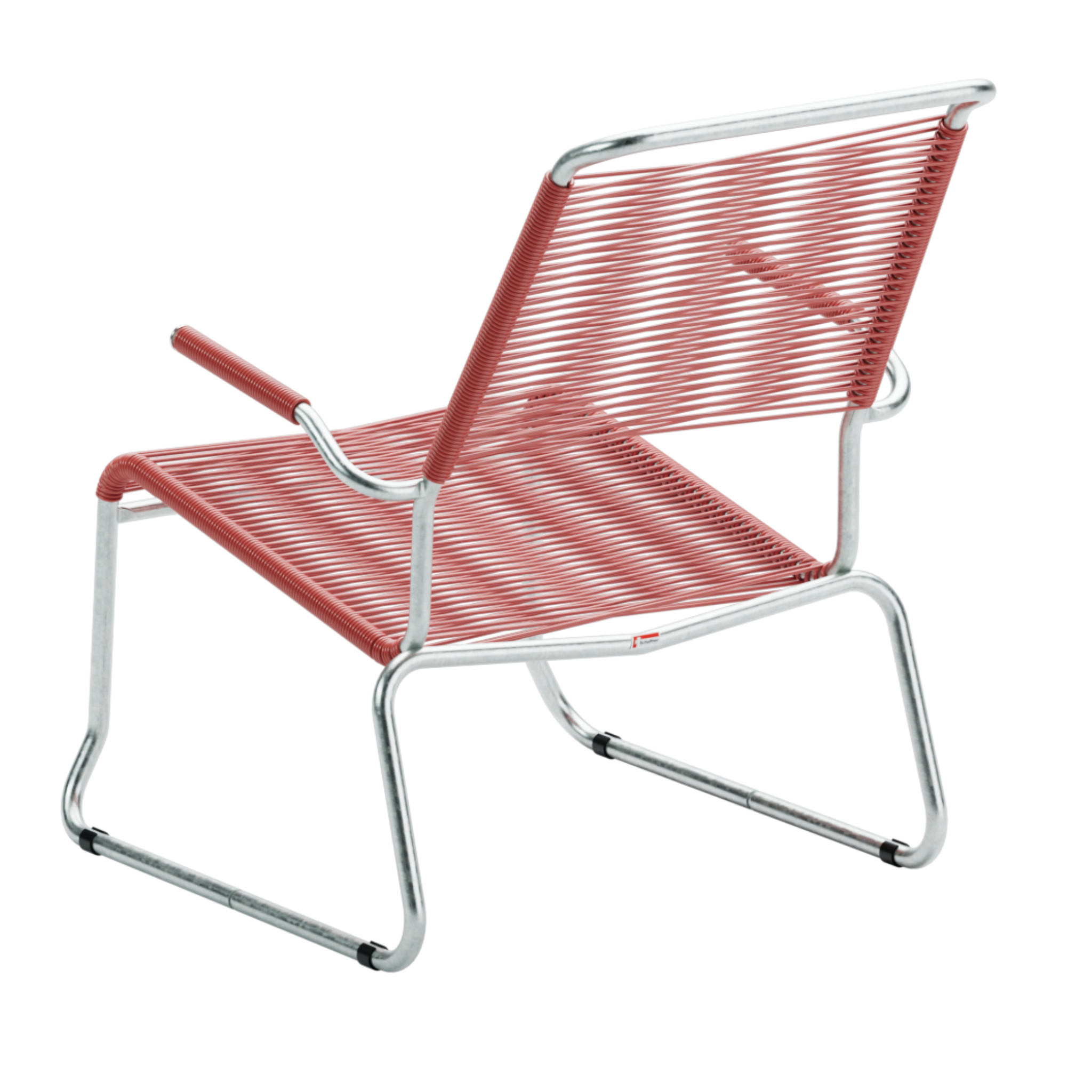 Spaghetti Lounger Säntis Hochlehner mit Kufen und Armlehnen