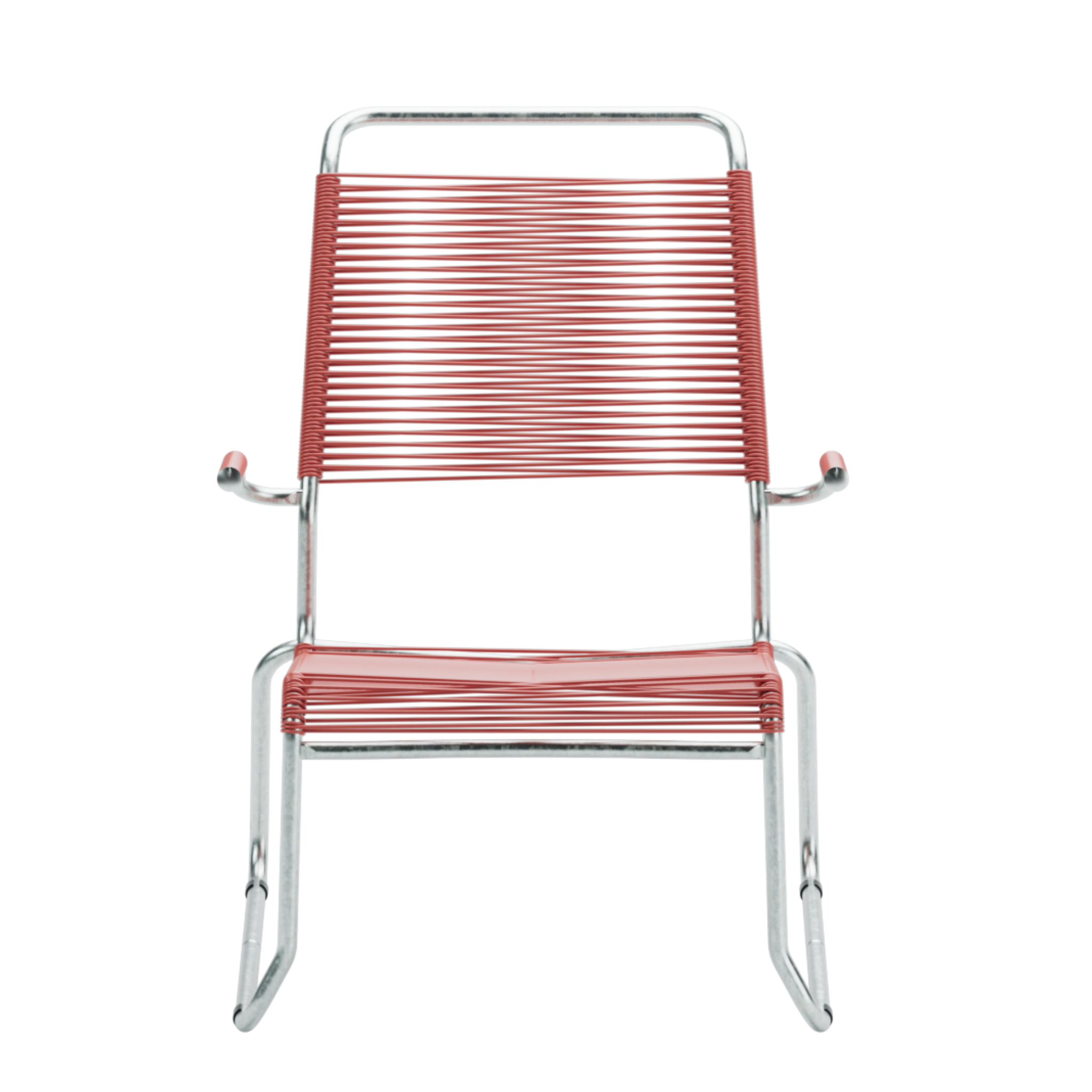 Spaghetti Lounger Säntis Hochlehner mit Kufen und Armlehnen