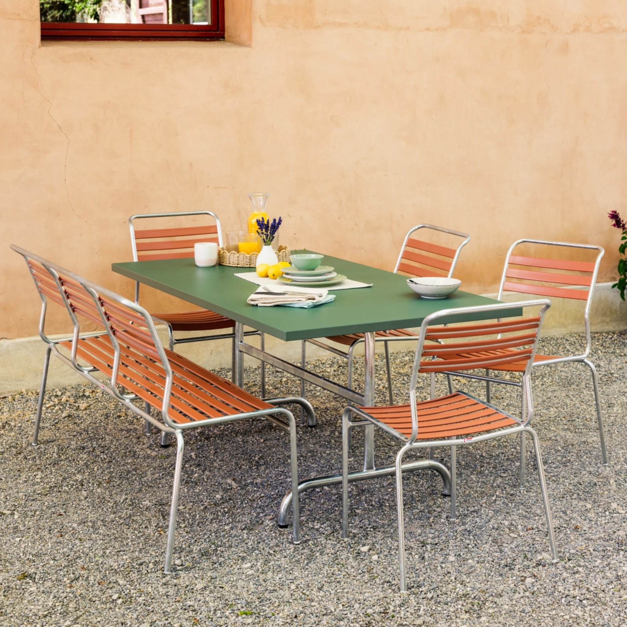 Lättlibank 3-er Säntis ohne Armlehnen