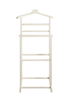 HAKU Möbel Herrendiener aus Bambus 48 x 36 x 97 cm in Creme