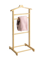 HAKU Möbel Herrendiener aus Bambus in Natur 48 x 36 x 97 cm