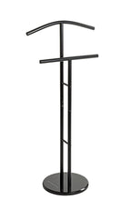 HAKU Möbel Herrendiener aus Metall mit Marmor in Schwarz