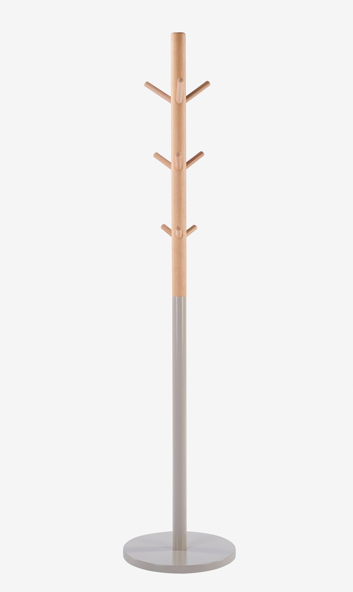 HAKU Möbel Garderobenständer aus Massivholz in Beige