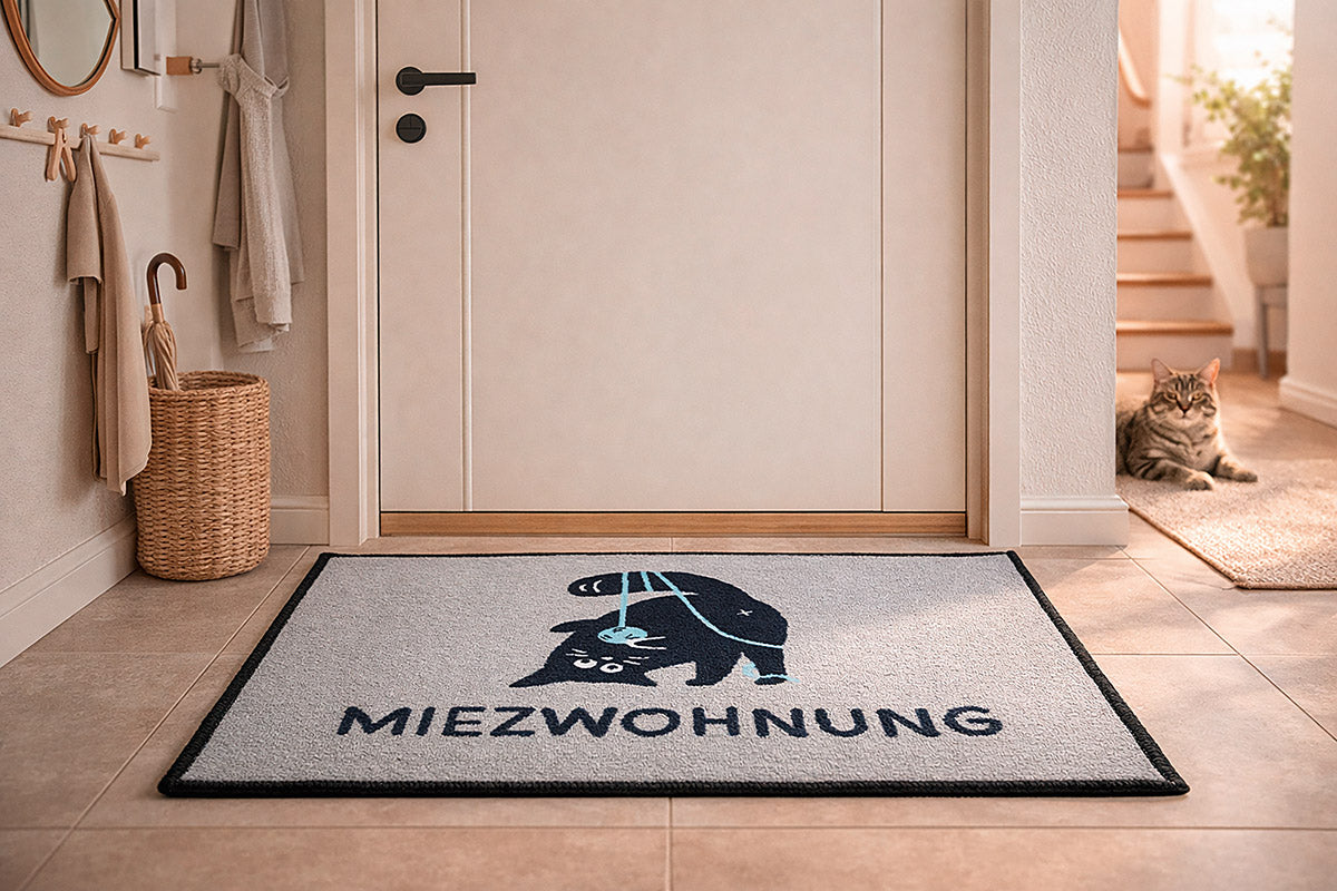 Fussmatte "Miezwohnung" 70x50 cm