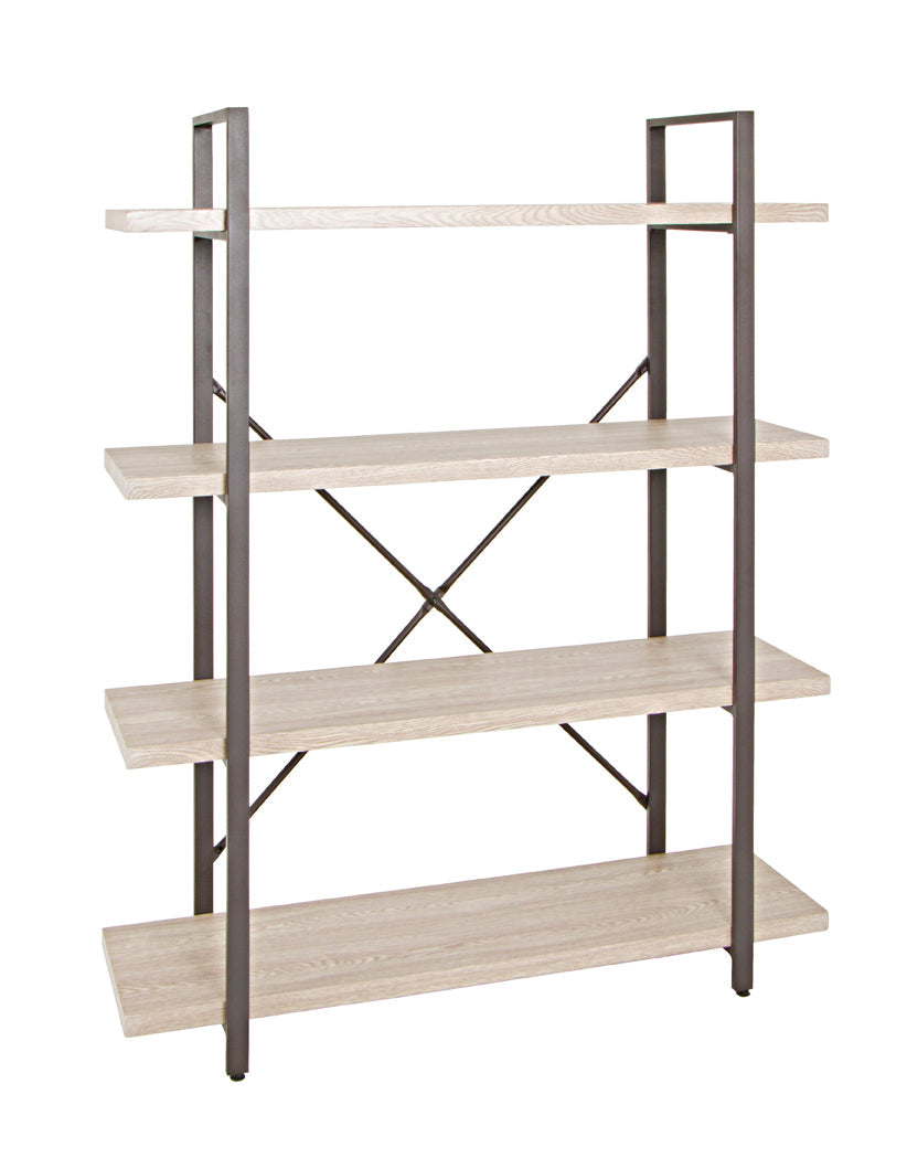 HAKU Möbel Regal aus Holzwerkstoff in Braun, 105 x 33 cm, H 139 cm