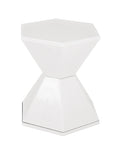 HAKU Möbel Hocker aus Kunststoff in Weiss
