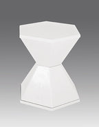 HAKU Möbel Hocker aus Kunststoff in Weiss