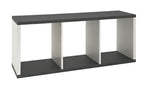 HAKU Möbel Regal aus MDF in Weiss 117 x 30 x 50 cm