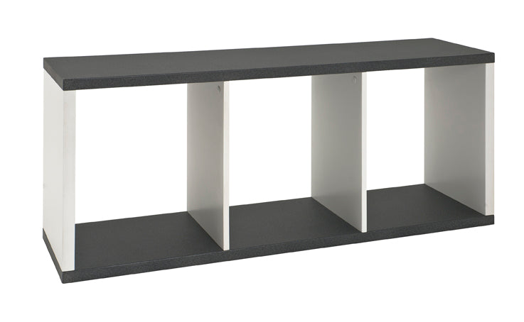 HAKU Möbel Regal aus MDF in Weiss 117 x 30 x 50 cm