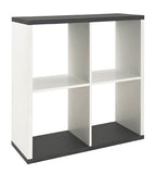 HAKU Möbel Regal aus MDF in Weiss 80 x 30 x 86 cm