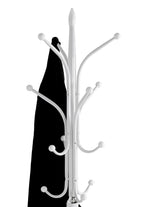 HAKU Möbel Garderobenständer aus Metall mit Marmor in Weiss 40 x 177 cm