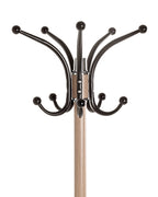 HAKU Möbel Garderobenständer aus Metall mit Marmor in Braun 40 x 175 cm