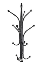 HAKU Möbel Garderobenständer aus Metall mit Marmor in Schwarz 40 x 179 cm