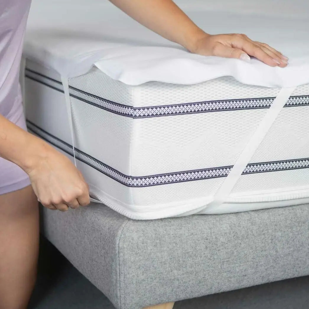 BICO Molton Auflage mit Nasschutz – Hochwertige Matratzenauflage für optimalen Schlafkomfort und Schutz
