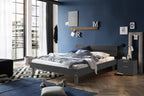 Hasena Rocco Bettgestell – 90 x 200 cm, 25 cm, Anthrazit