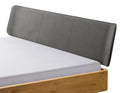 Hasena Boga Polsterkopfteil – 90 cm, Real ecru (enthält nichttextile Teile tierischen Ursprungs)