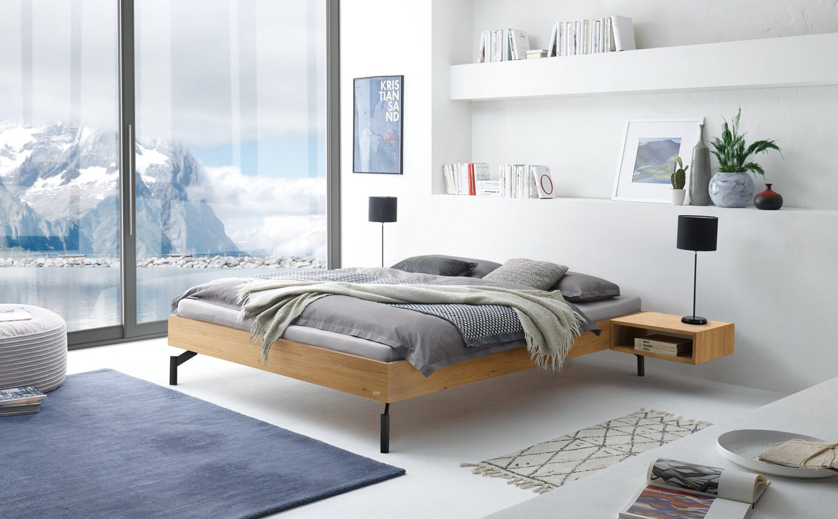 Hasena Cardella Bettgestell – 100 x 200 cm, Eiche bright, geölt