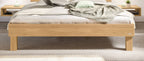 Hasena Forti Bettgestell – 100 x 200 cm, 20 cm, Nussbaum, geölt