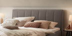 Hasena Donna Boxspringbett – 160 x 200 cm, Glamour-Top, Monet steel