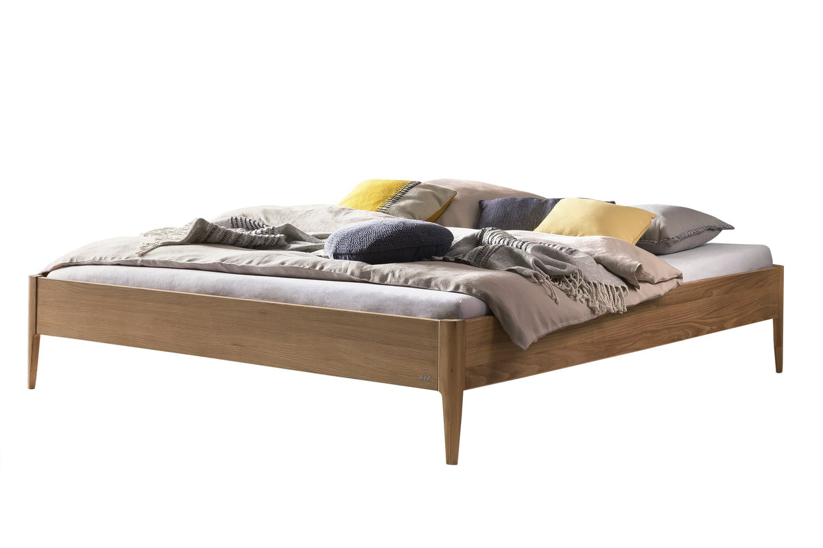 Hasena Pieve Bettgestell – 140 x 200 cm, 20 cm, Eiche bright, geölt