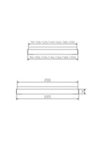 Hasena Trento 16 Bettrahmen – 120 x 200 cm, MDF weiss deckend, lackiert