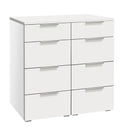Hasena Quatrine Kommode – zerlegt, Weiss, Weiss