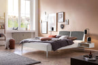 Hasena Lounge 18 Bettrahmen – 160 x 200 cm, MDF weiss deckend, lackiert